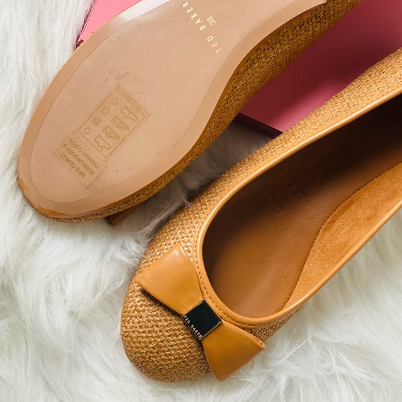 NEW | Ted Baker London Sualli Bow Ballet Low Flats - Picture 9 of 10